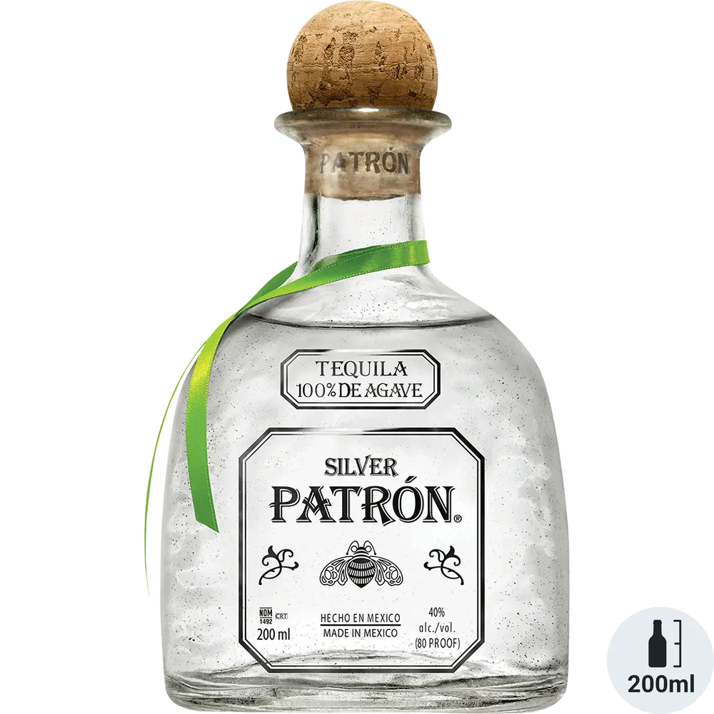 PATRON SILVER 200-ML : 200